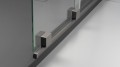 Deante Prizma Titanium kabina walk-in przesuwna 90cm, kolor grafit szczotkowany (titanium) KTJ_D39R