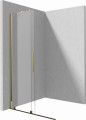 Deante Prizma kabina walk-in przesuwna 120cm, kolor złoty połysk KTJ_Z32R