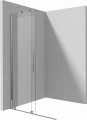 Deante Prizma kabina walk-in przesuwna 140 cm, kolor chrom KTJ_034R