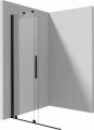 Deante Prizma Nero kabina walk-in przesuwna 140 cm, kolor czarny (nero) KTJ_N34R
