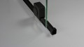 Deante Prizma Nero kabina walk-in przesuwna 140 cm, kolor czarny (nero) KTJ_N34R
