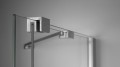 Deante Prizma kabina walk-in przesuwna 140 cm, kolor stal szczotkowana (inox) KTJ_F34R