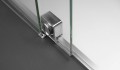 Deante Prizma kabina walk-in przesuwna 140 cm, kolor stal szczotkowana (inox) KTJ_F34R