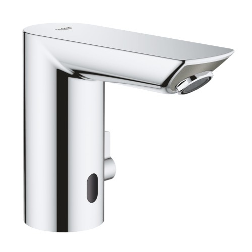 Grohe Bau Cosmopolitan E bateria umywalkowa elektroniczna na podczerwień z mieszaczem i ogranicznikiem temperatury, kolor chrom 36453000