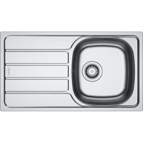 Franke Spark SKL 611-78/44 Zlewozmywak 1-komorowy z ociekaczem 780x435 odpływ 3 1/2", len 101.0712.226
