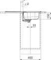 Franke Spark SKL 611-78/44 Zlewozmywak 1-komorowy z ociekaczem 780x435 odpływ 3 1/2", len 101.0712.226 rysunek techniczny(1).png