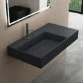 Rea Archi umywalka nablatowa konglomeratowa 90x48 cm, kolor szary mat REA-U4304.webp