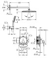 Grohe Essence zestaw natryskowy podtynkowy, kolor chrom 25287000