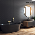 Valvex Loft Brushed Gold zestaw natryskowy z uchwytem punktowym, kolor złoty szczotkowany 2432860 aranżacja