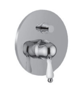 Giulini Giovanni Harmony Bateria natryskowa - wannowa podtynkowa z przełącznikiem kolor chrom, 9511/S