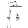 Laveo Tores zestaw prysznicowy podtynkowy z deszczownicą, kolor chrom BVT 001P