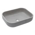 AD Naturalnie Galeras umywalka kamienna 51 cm, stawiana na blacie kolor szary KUN-005SZ