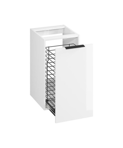 Szafka z koszem na pranie 40 cm Cersanit City biała S584-066