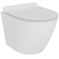 Zestaw stelażowy Aquaform Optima + miska WC Vigo Rimless 50 cm bez rantu, deska wolnoopadająca Slim