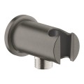 Grohe Rainshower przyłącze kątowe z uchytem, kolor grafit szczotkowany (brushed hard graphite) 26658AL0