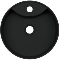 Deante Silia umywalka nablatowa granitowa 36 cm, kolor czarny (nero) CQS_NU4B