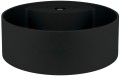Deante Silia umywalka nablatowa granitowa 36 cm, kolor czarny (nero) CQS_NU4B