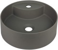 Deante Silia umywalka nablatowa 36 cm granitowa, kolor antracyt metalik (grafit) CQS_TU4B
