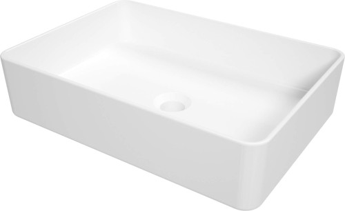 Deante Square umywalka nablatowa 50x35 cm, kolor biały CGS_6U5S
