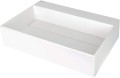 Deante Correo umywalka nablatowa granitowa z maskownicą 60 cm, kolor alabaster (biały) CQR_AU6M