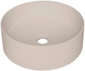Deante Silia umywalka nablatowa granitowa 36 cm, kolor beżowy CQS_5U4S