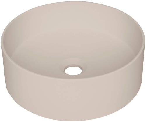 Deante Silia umywalka nablatowa granitowa 36 cm, kolor beżowy CQS_5U4S