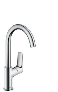 Hansgrohe Logis Bateria umywalkowa jednouchwytowa 210 z obrotową wylewką bez kompletu odpływowego DN15 chrom 71131000