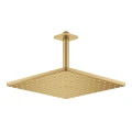 Grohe Rainshower Mono Cube 310 deszczownica z ramieniem sufitowym, kolor zloty szczotkowany (brushed cool sunrise) 26566GN0