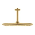 Grohe Rainshower Mono Cube 310 deszczownica z ramieniem sufitowym, kolor zloty szczotkowany (brushed cool sunrise) 26566GN0