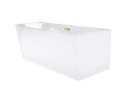 Corsan Intero wanna wolnostojąca narożna 170x73 cm wersja prawa, korek klik-klak złoty E230XLPGL