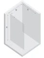 New Trendy Nesta kabina walk-in 90x200 cm, wspornik kątowy "L" kolor złoty szczotkowany (Gold Brushed ) K-1740-WL