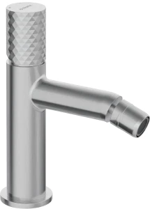 Deante Silia Hexa bateria bidetowa, kolor stal szczotkowana BHS_F30M