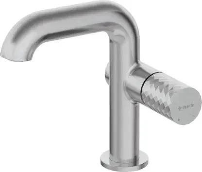 Deante Silia Hexa bateria umywalkowa, kolor stal szczotkowana BHS_F24M