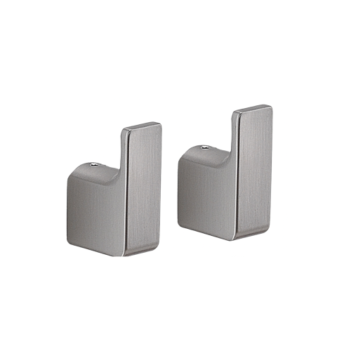 Gedy Pirenei wieszak łazienkowy punktowy (2 szt.), kolor nikiel szczotkowany (NKO Nickel Matt) PI27/NKO