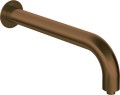 Deante Silia ramię prysznicowe ścienne 380 mm, kolor brąz szczotkowany NQS_C41K