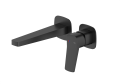 Kfa Armatura Malaga Black bateria umywalkowa podtynkowa kolor czarny mat (Black)  4529-810-81