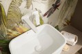 Kfa Armatura Malaga White bateria umywalkowa podtynkowa kolor biały mat (white)  4529-810-44