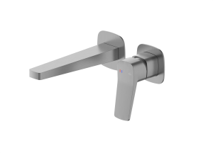 Kfa Armatura Malaga Gun Metal Grey bateria umywalkowa podtynkowa kolor grafit metaliczny PVD  4529-810-61