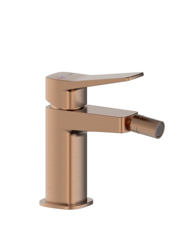 Kfa Armatura Malaga Brushed Rose Gold bateria bidetowa stojąca PVD, kolor czerwony złoty szczotkowany PVD 4527-015-34