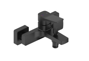 Kfa Armatura Malaga Black bateria wannowa ścienna kolor czarny mat (Black)  4524-010-81