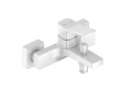 Kfa Armatura Malaga White bateria wannowa ścienna kolor biały mat (white) 4524-010-44