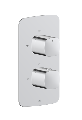 Kfa Armatura Malaga bateria prysznicowa termostatyczna PVD, kolor chrom 5759-001-00
