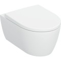 Geberit Icon TurboFlush zestaw miska wisząca 53 cm z deską wolnoopadającą spłukiwanie wirowe, kolor biały-mat 503.046.JT.1
