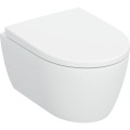 Geberit Icon TurboFlush zestaw miska wisząca 49 cm z deską wolnoopadającą spłukiwanie wirowe, kolor biały-mat 503.049.JT.1