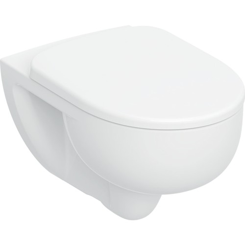 Geberit Selnova TurboFlush zestaw miska wisząca 54 cm z deską wolnoopadającą spłukiwanie wirowe, kolor biały 503.083.00.1