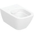 Geberit Duofix Basic zestaw stelażowy z miską WC i deską Selnova Square Rimfree 54cm 118.346.00.3