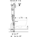 Geberit Duofix Sigma 12 cm stelaż podtynkowy do WC H112 111.364.00.6