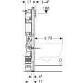 Geberit Duofix Sigma stelaż podtynkowy do WC H112 111.396.00.6