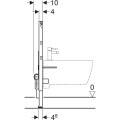 Geberit Duofix Sigma stelaż podtynkowy do bidetu H82 111.515.00.2