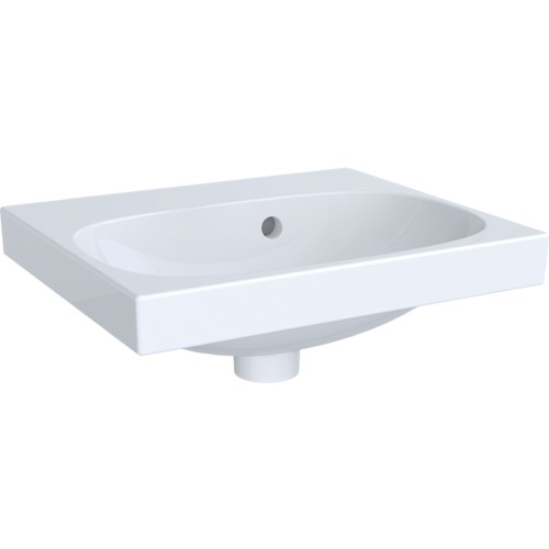 Geberit Acanto umywalka 45x38cm bez otworu na baterię, kolor biały 504.636.01.1